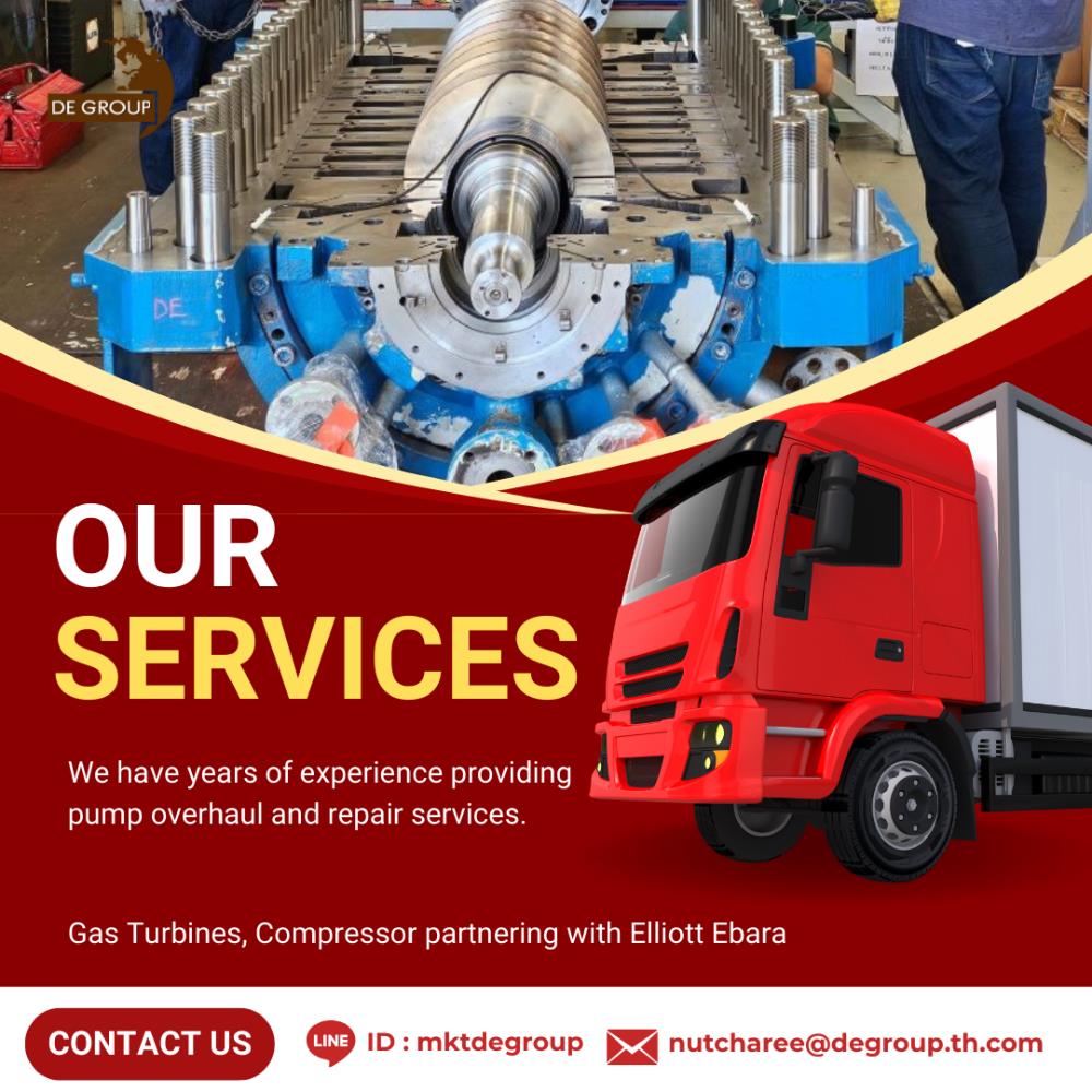 Pump overhaul and repair services,#Gas Turbines #Replacement #Compressor,,Pumps, Valves and Accessories/Maintenance Supplies