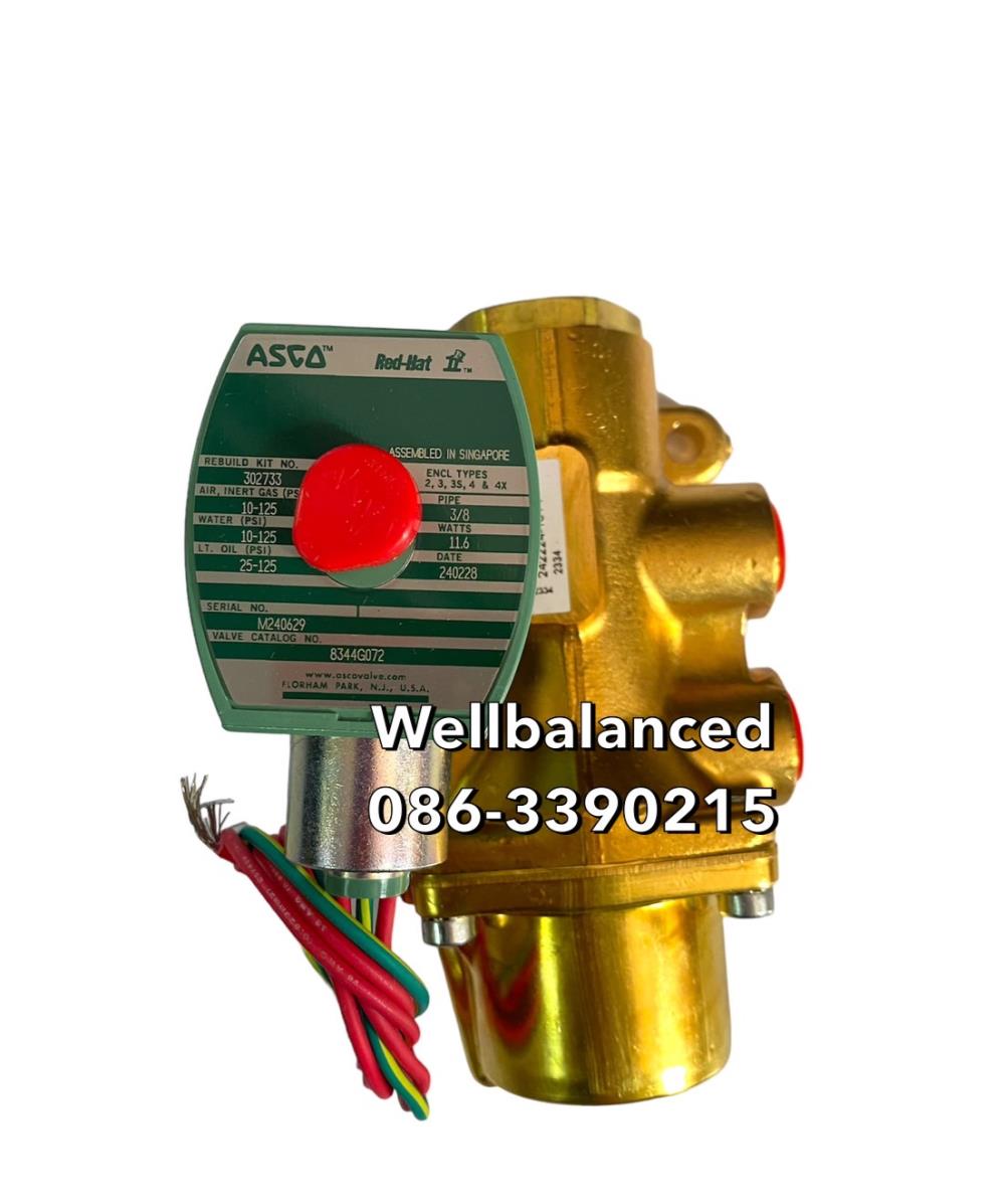 ASCO Solenoid valve 3/8" 8344G072 ,ASCO Solenoid valve 3/8" 8344G072 ,ASCO Solenoid valve 3/8" 8344G072 ,Pumps, Valves and Accessories/Valves/Solenoid Valve