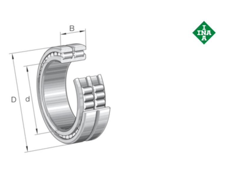 SL024912 Cylindrical roller bearing ,SL024912,INA,Machinery and Process Equipment/Bearings/Roller