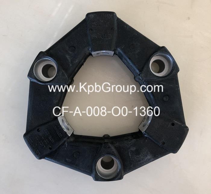 MIKI PULLEY Rubber Body CF-A-008-O0-1360,CF-A-008-O0-1360, MIKI PULLEY, Rubber Body, CENTAFLEX,MIKI PULLEY,Machinery and Process Equipment/Machine Parts