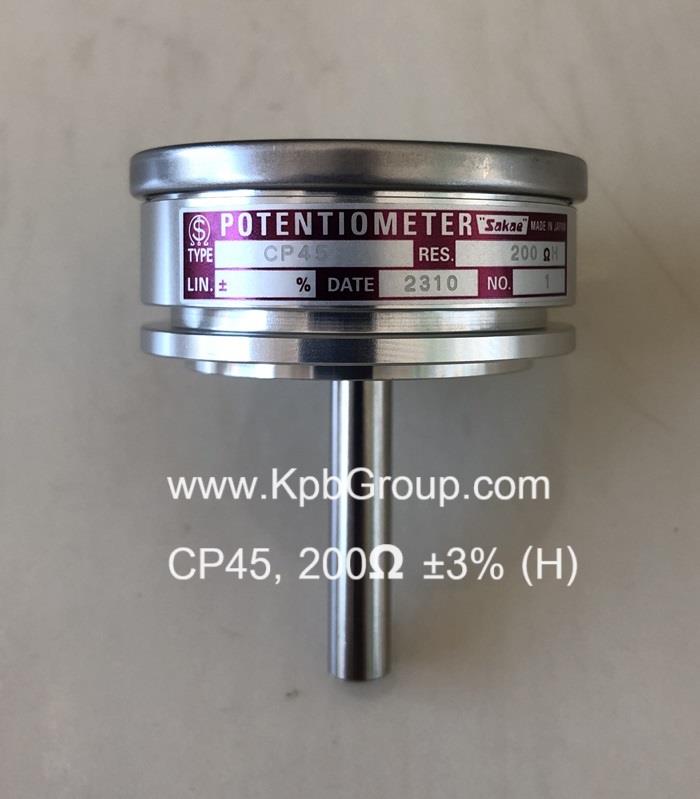 SAKAE Potentiometer CP45, 200 +,-3% (H),CP45 200, SAKAE, Potentiometer,SAKAE,Instruments and Controls/Potentiometers