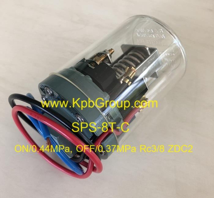 SANWA DENKI Pressure Switch SPS-8T-C, ON/0.44MPa OFF/0.37MPa Rc3/8 ZDC2,SPS-8T-C, SANWA DENKI, Pressure Switch,SANWA DENKI,Instruments and Controls/Switches