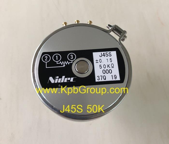 NIDEC Potentiometer J45S Series,J45S 500, J45S 1K, J45S 2K, J45S 5K, J45S 10K, J45S 20K, J45S 50K, NIDEC, Potentiometer,NIDEC,Instruments and Controls/Potentiometers