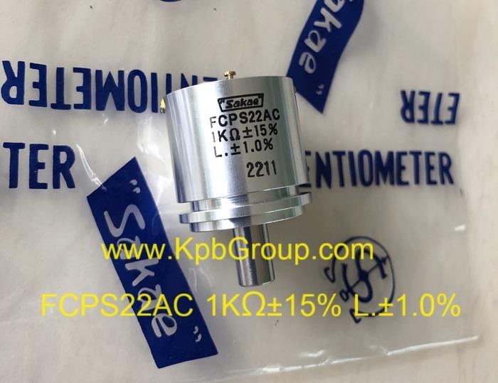 SAKAE Potentiometer FCPS22AC Series,FCPS22AC 500, FCPS22AC 1K, FCPS22AC 2K, FCPS22AC 5K, FCPS22AC 10K, FCPS22AC 20K, FCPS22AC 50K, FCPS22AC 100K, SAKAE, Potentiometer,SAKAE,Instruments and Controls/Potentiometers